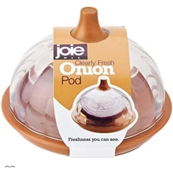 Clearly Fresh Airtight Onion Keeper Storage Container Pod - Picture 1 of 3